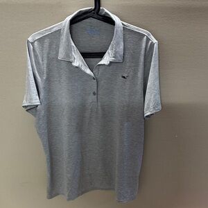 Performance Womens  Gray Polo Shirt